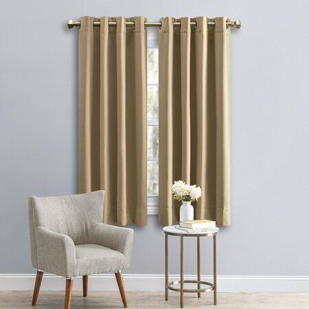 Ricardo Ricardo Ultimate Blackout Grommet Curtain Panel with Wand 02000-79-054-13